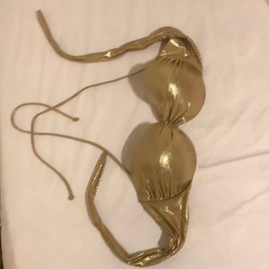 Gold Victoria’s Secret Swimsuit (Top)